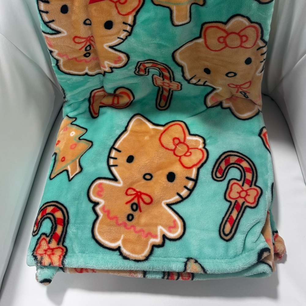 Hello Kitty Christmas Blanket 2024